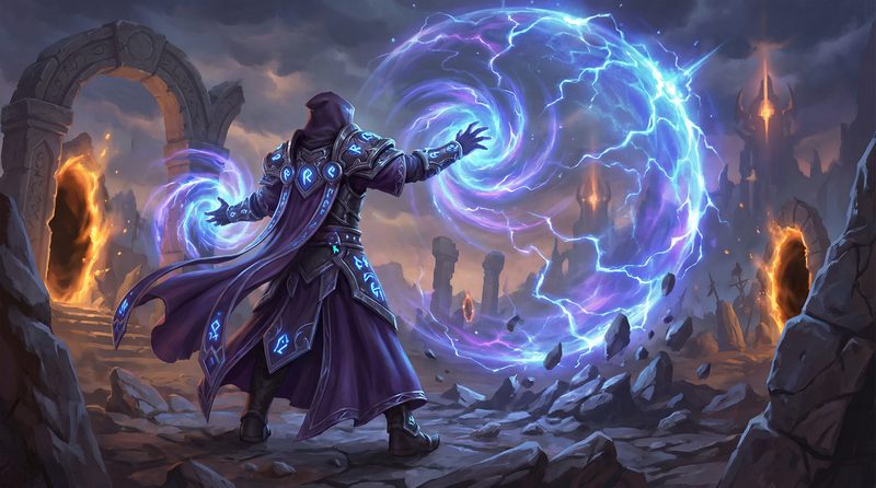 B体育游戏视频-暗影法师终极技能解析